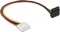 DeLOCK Stromkabel SATA 15-Pin gewinkelt Stecker auf Molex 4-Pin Buchse, 0.30m Vorschaubild
