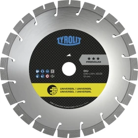 Tyrolit Premium DCU Trockenschnitt Trennscheibe, 230x2.6x22.23mm, 1 Stück