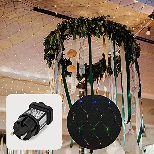 Hellum Lichtnetz LED 200x RGBW