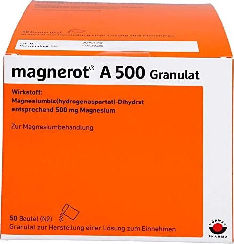 Magnerot A 500 Granulat Beutel, 50 Stück
