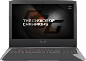 ASUS ROG G752VS-BA329T, schwarz, Core i7-7700HQ, 16GB RAM, 256GB SSD, 1TB HDD, GeForce GTX 1070, DE