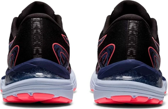 Asics Gel-Cumulus 23 black/blazing coral (Damen)