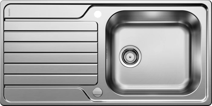 Blanco Dinas XL 6 S Einbau Becken reversibel mit Ablauffernbedienung edelstahl