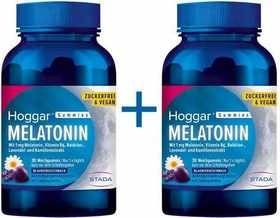 Hoggar Melatonin Gummies, 60 Stück (2x 30 Stück)