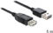 DeLOCK EASY-USB 2.0 Verlängerungskabel, USB-A [Stecker] auf USB-A [Buchse], 5m Vorschaubild