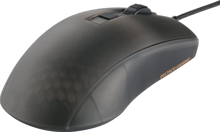 Deltaco DM310 RGB Ultralight Gaming Mouse schwarz/transluzent, USB