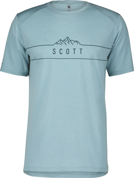 Scott Defined Merino Trikot kurzarm mineral green (Herren)