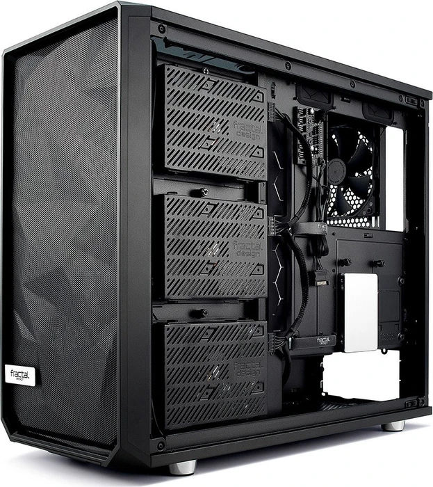 Fractal Design Meshify S2 Black TG Light Tint, helles Glasfenster