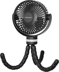 Momcozy Handventilator/Kinderwagenventilator schwarz