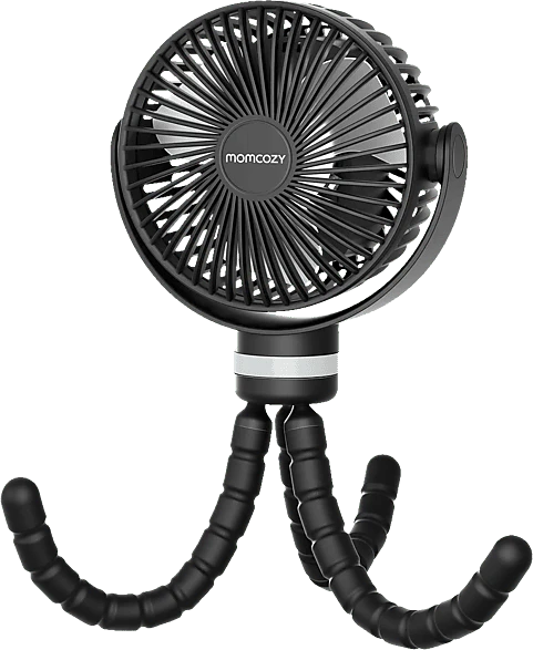 Momcozy Handventilator/Kinderwagenventilator schwarz