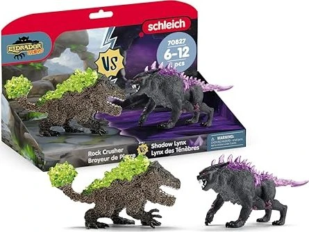 Schleich Eldrador Creatures - Schattenluchs vs. Felsbrecher