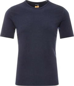 Icebreaker Merino 200 Oasis Crewe Funktionsshirt kurzarm schwarz (Herren)
