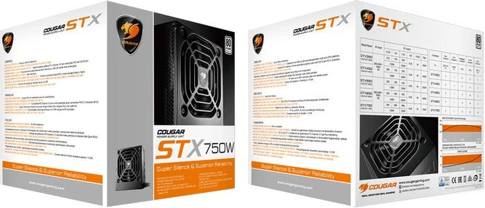 Cougar STX750 750W, ATX 2.3