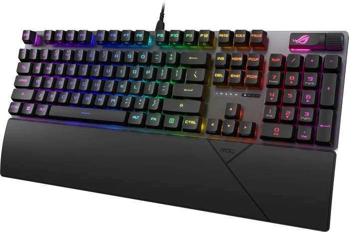 ASUS ROG Strix Scope II RX, PBT, LEDs RGB, ROG RX RED, USB, FR