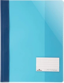 Durable Sichthefter opak, A4+, hellblau/transparent