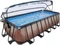 Exit Toys Wood Frame Pool mit Sandfilterpumpe und Abdeckung rechteckig 540x250x122cm Vorschaubild