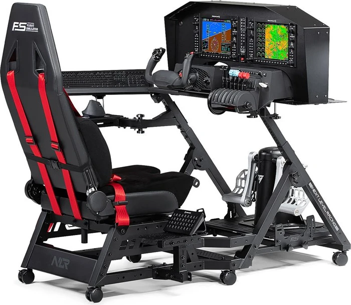 Next Level Racing Flight Stand Pro, Flugzeug-Cockpit-Stand