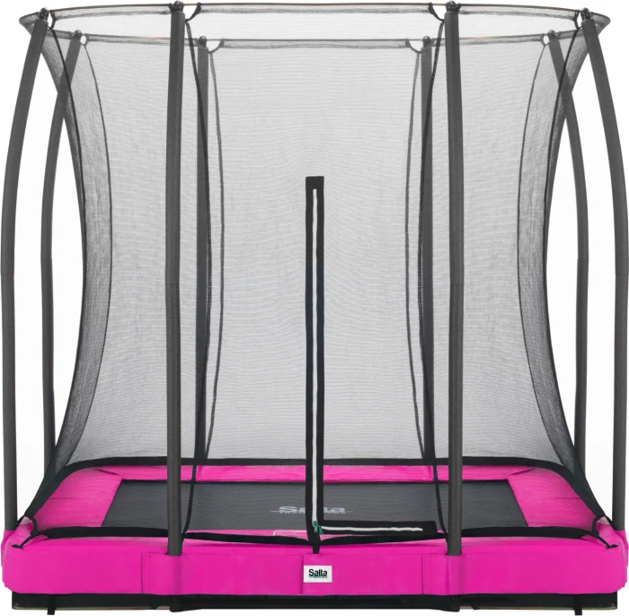 Salta Comfort 214x153cm Bodentrampolin rosa