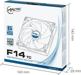 ARCTIC F14 TC, 140mm