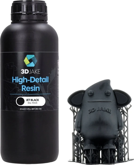 3DJake 8K High-Detail Resin schwarz, 1.00kg