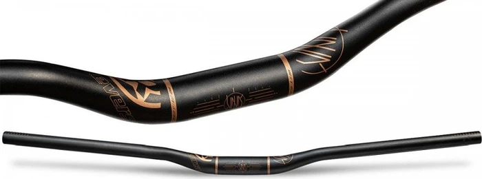 Reverse Nico Vink 31.8mm/35mm/5° up/7° back Riser Lenker 810mm black/copper