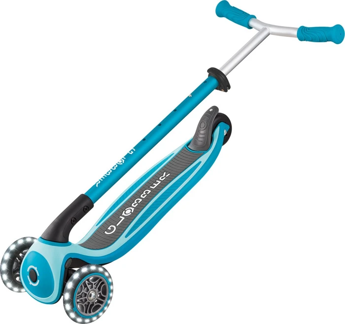 Globber Master Lights Kickboard aqua
