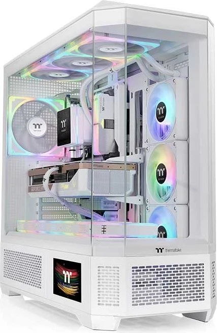 Thermaltake LCD Panel Kit 6.0" für Thermaltake View 600 TG, Monitor Kit, Snow
