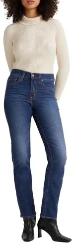 Levi's 724 High Rise Straight Jeans chelsea carbon glow 2024 (Damen)