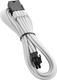 CableMod PRO ModMesh 8-Pin PCIe Extension, 8-Pin PCIe Verlängerungskabel, weiß, 45cm