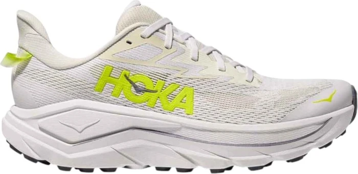 Hoka Challenger 8 white/neon hoka citrus (Herren)