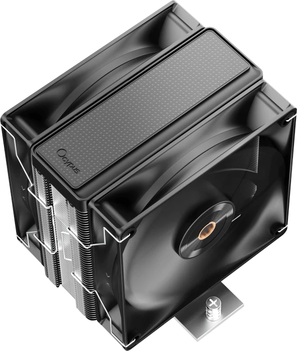 Ocypus Delta A40 Elite BK Dual Fan, schwarz
