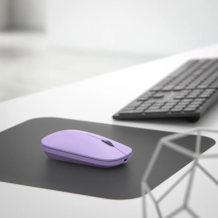 Eternico MSB380 Wireless Office Mouse violett, USB/Bluetooth