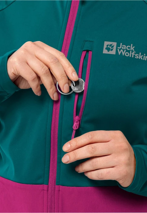 Jack Wolfskin Morobbia Funktionsjacke sea green (Damen)