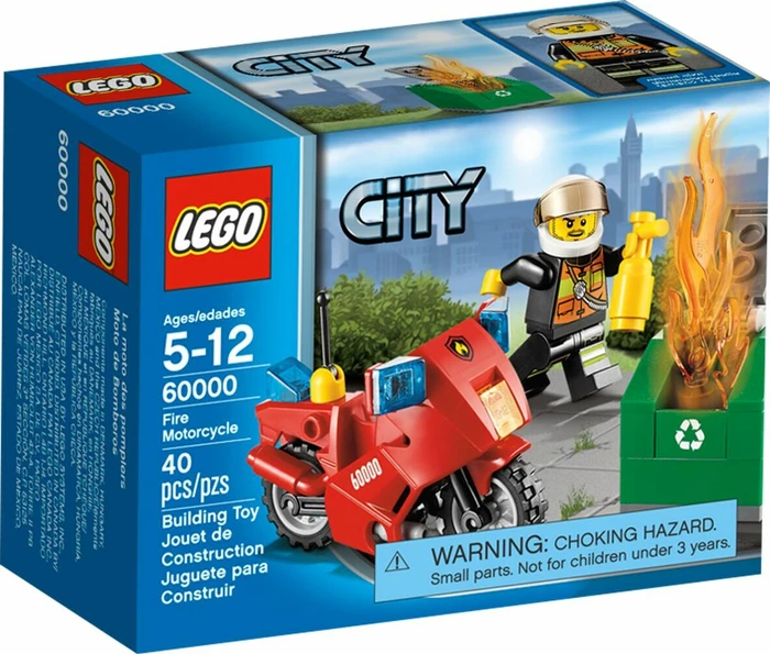 LEGO City Feuerwehr - Feuerwehr-Motorrad