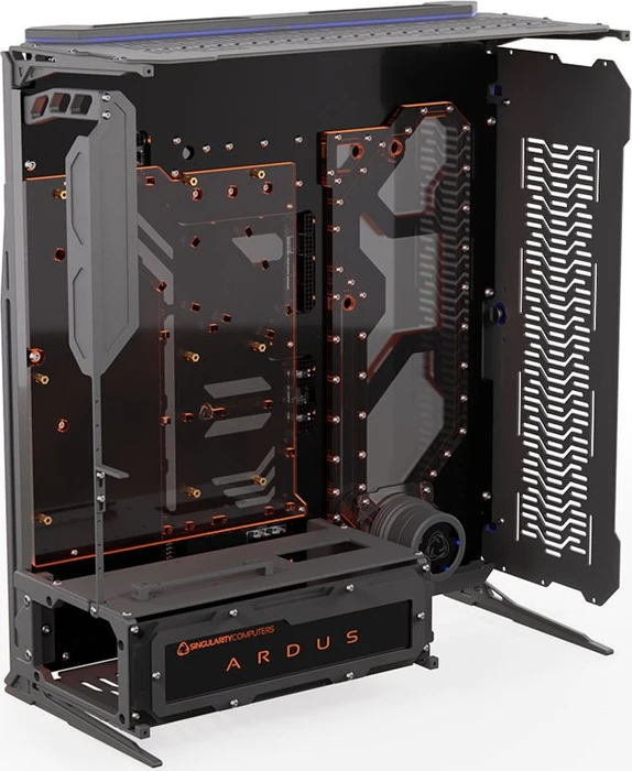 Singularity Computers Spectre 3.0 Ardus PowerBoard Limited Edition, schwarz, Acrylfenster