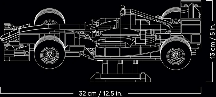 LEGO Icons - Ferrari F2004 und Michael Schumacher