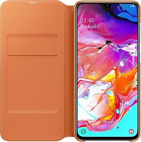 Samsung Wallet Cover für Galaxy A70 weiß