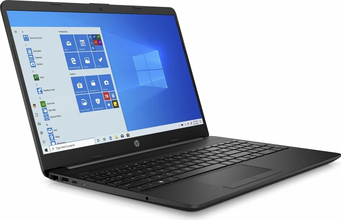 HP Laptop 15-dw2437ng, Jet Black, Core i3-1005G1, 8GB RAM, 256GB SSD, 1TB HDD, DE
