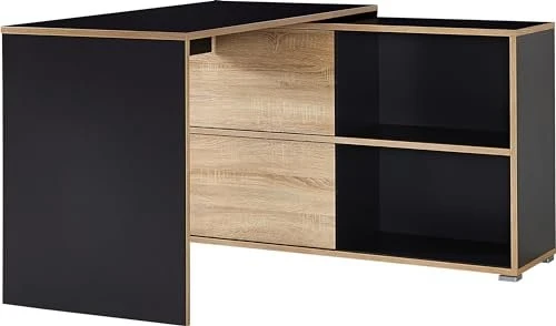 Germania 4036-161 Schreibtisch 120x60cm anthrazit/anthrazit