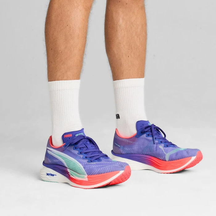 Puma Deviate Nitro Elite 3 lapis lazuli/sunset glow/electric peppermint (Herren)