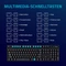 Rapoo V500PRO 2.4 Wireless, schwarz, BROWN Switches, USB, DE Vorschaubild
