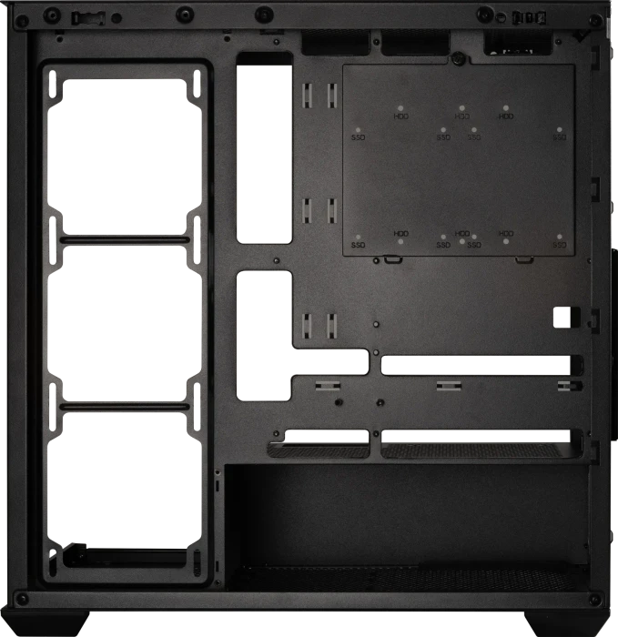 BitFenix CETO Black, 4A, Lüfter LED ARGB, Glasfenster