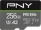 PNY Pro Elite R100/W90 256GB Kit, UHS-I U3, A2, Class 10 Vorschaubild