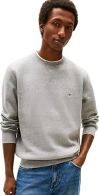 Tommy Hilfiger Rundhals Fleece Sweatshirt medium grey heather (Herren)