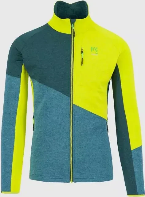 Karpos Federa Full-Zip Fleece Funktionsjacke balsam/forest/kiwi colada (Herren)