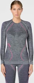 UYN Ambytion Melange Funktionsshirt langarm black melange/purple/raspberry (Damen)