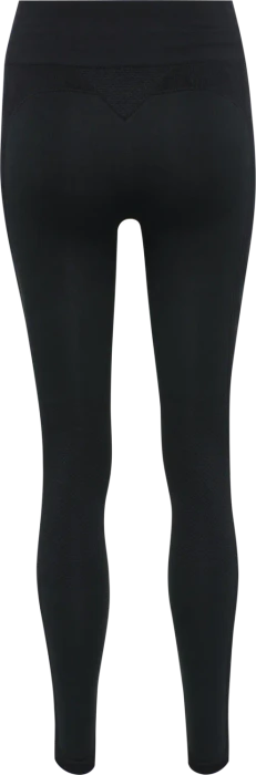 hummel CLEA Seamless Tight Hose lang black melange (Damen)