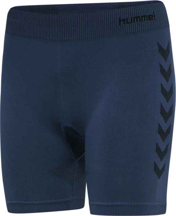 hummel Seamless Training Short Tights Hose kurz dark denim (Damen)