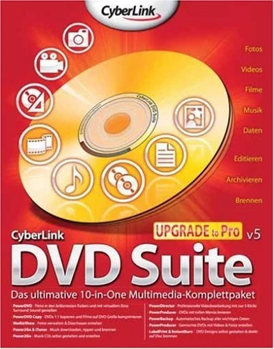 CyberLink DVD Suite 5.0 Pro, Update (deutsch) (PC)