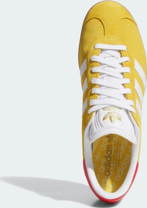 adidas Gazelle Spikeless bold gold/cloud white/better scarlet